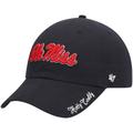 Women's '47 Navy Ole Miss Rebels Miata Clean Up Logo Adjustable Hat