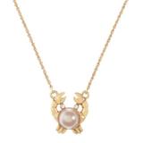 Kate Spade Jewelry | Kate Spade ‘Shore Thing’ Pearl Crab Pendant | Color: Gold/White | Size: Os