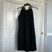 Michael Kors Dresses | Michael Kors Chain-Neck Halter Dress | Color: Black/Gold | Size: 2