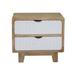 Outbound Transitional Nightstand in Natural/Deco White - Progressive Furniture A821-69