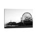 East Urban Home Black California Series - Santa Monica Pacific Park by Philippe Hugonnard - Wrapped Canvas Photograph Print Canvas | Wayfair