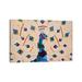 East Urban Home Enlightened Peacock by Barbara Rush - Wrapped Canvas Painting Canvas | 8 H x 12 W x 0.75 D in | Wayfair
