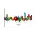 East Urban Home Karachi Pakistan Skyline by Michael Tompsett - Wrapped Canvas Graphic Art Canvas | 8 H x 12 W x 0.75 D in | Wayfair