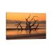 East Urban Home USA, Georgia. Jekyll Island, Drift Beach at Sunrise by Joanne Wells - Wrapped Canvas Photograph Canvas | Wayfair