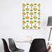 East Urban Home Oh Honey Lemon Lime Jello Pattern by The Whiskey Ginger - Wrapped Canvas Graphic Art Metal in Green | 40 H x 26 W x 1.5 D in | Wayfair