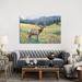 East Urban Home Rocky Mountain Elk I by Timothy O' Toole - Wrapped Canvas Painting Metal | 40 H x 60 W x 1.5 D in | Wayfair