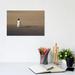 East Urban Home One Small Step... by Elmar Weiss - Wrapped Canvas Photograph Canvas | 8 H x 12 W x 0.75 D in | Wayfair
