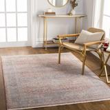 Sora 5'3" x 7' Traditional Updated Traditional Farmhouse Dark Blue/Ivory/Light Blue/Light Gray/Light Pink/Mustard/Pale Blue/Red/Pale Pink/Navy Area Rug - Hauteloom