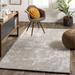 Miku 4'11" x 7' Modern Contemporary Bohemian Abstract Charcoal/Cream/Tan Area Rug - Hauteloom