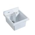 Whitehaus Collection Vitreous China Single Bowl Utility Sink - White WH474-53