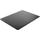 Deflecto EconoMat 46&quot; x 60&quot; Black Vinyl Low Pile Carpet Rectangle Straight Edge Chair Mat