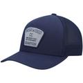 Men's TravisMathew Navy Presidential Suite Trucker Snapback Hat