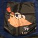 Disney Accessories | Brand New Phineas & Ferb Drawstring Backpack | Color: Black | Size: Osb