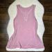 American Eagle Outfitters Tops | American Eagle Soft & Sexy Dusty Pink Sleeveless Crisscross Tank Top | Color: Pink | Size: S
