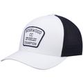 Men's TravisMathew White Presidential Suite Trucker Snapback Hat
