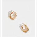 Free People Accessories | Free People X Amber Sceats Triple Hoop Earrings Nwt | Color: Gold | Size: Os