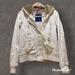 American Eagle Outfitters Jackets & Coats | American Eagle Outfitters Junior Size L Short Hooded Jacket | Color: Cream | Size: L