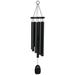 Woodstock Chimes Gregorian - Alto Wind Chime Metal in Black | 27 H x 8 W x 8 D in | Wayfair GABB