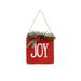 Northlight Seasonal 7" Hanging "JOY" Christmas Wall Decor w/ Pine & Berries | 7 H x 6 W x 2 D in | Wayfair NORTHLIGHT HH93162