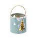 Northlight Seasonal 4.25" Green Christmas Tree Cutout Tea Light Candle Holder in Blue/Yellow | 4.25 H x 4.25 W x 4.25 D in | Wayfair