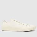 Converse crafted stripes ox trainers in white