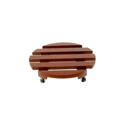 Pflanzenroller ø 35 cm Akazie Blumenroller Untersetzer Pflanzen - Trendline Image