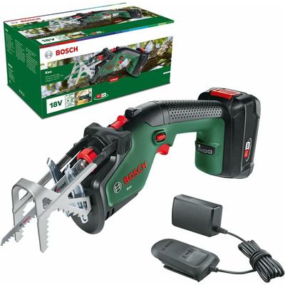 Bosch - Akku Gartensäge Keo (1 Akku, 18 Volt System, Schneidekapazität bis zu 80mm Durchmesser)