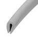 Edge Trim U Seal Grey PVC Fits 1/64"- 1/16" Edge 10 Feet Length - Gray - 1/64" - 1/16"