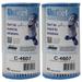 2) Unicel C-4607 Coleco Krystal Klear Intex A or C Replacement Filter Cartridges - 4