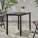 Outdoor Metal Frame Bar Table Rectangular Height Pub Tall Tables