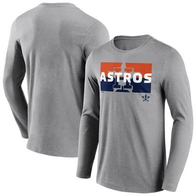 Houston Astros Square Off Langarm-T-Shirt – Herren Image