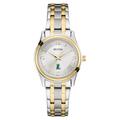 Women's Bulova Silver/Gold Loyola Greyhounds Classic Two-Tone Round Watch