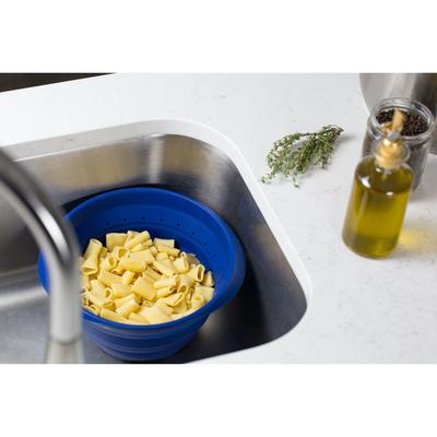 Silicone Collapsible Colander by Better Houseware in Blue
