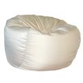 Harriet Bee Large Unfilled Bean Bag Chair Liner Microfiber/Microsuede/Water Resistant in White | 18 H x 36 W x 36 D in | Wayfair