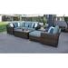 River Brook 8 Piece Outdoor Wicker Patio Furniture Set 08n Synthetic Wicker/All - Weather Wicker/Wicker/Rattan | Wayfair RIVER-08N-SPA