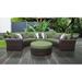 River Brook 6 Piece Outdoor Wicker Patio Furniture Set 06c Synthetic Wicker/All - Weather Wicker/Wicker/Rattan | Wayfair RIVER-06C-CILANTRO