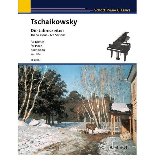 Die Jahreszeiten Op.37 Bis, Klavier - Die Jahreszeiten, Kartoniert (TB)