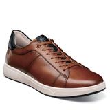 Florsheim Heist Lace To Toe Sneaker - Mens 7 Brown Oxford Medium