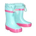 Playshoes - Gummistiefel Basic Rain Gefüttert In Mint, Gr.34/35