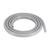 T-Slot Window Weatherstrip Seal 6.5mm Bulb Bubble for 4mm Slot 1 Meter Long Gray