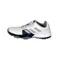 Adidas Shoes | Adidas Jr Youth Unisex Adipower Boa F33535 White Leather Golf Shoes Size 5 Golf | Color: Black/White | Size: 5bb