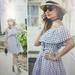 Anthropologie Dresses | 11.1.Tylho Anthro Blue Kinsey Gingham Dress Xs | Color: Blue/White | Size: Xs