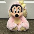 Disney Holiday | Disney Minnie The Mouse Dressed As A Bunny. Pink And Yellow New Easter Decor | Color: Pink/Yellow | Size: Os