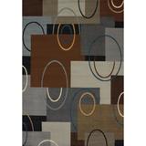 Manhattan Oshi Area Rug by United Weavers of America in Brown (Size 1'11"X 7'4")