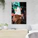 Red Barrel Studio® Person Holding Ice Cream Cone w/ Ice Cream - 1 Piece Rectangle Graphic Art Print On Wrapped Canvas in White | Wayfair