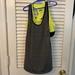 Nike Tops | Nike Dri Fit Tank Top With Built In Bra | Color: Gray/Yellow | Size: S