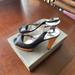 Jessica Simpson Shoes | Jessica Simpson Black Peep Toe Heel | Color: Black/Brown | Size: 10