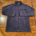 Columbia Jackets & Coats | Columbia Navy Fleece Zip Up Lightweight Jacket Size L 14/16 | Color: Blue | Size: L 14/16
