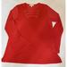 Michael Kors Tops | Michael Kors L Top Women Flare Bell Long Sleeves Red | Color: Red | Size: Large