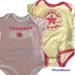 Converse One Pieces | Authentic Converse Onesies | Color: Pink/Yellow | Size: 3-6mb